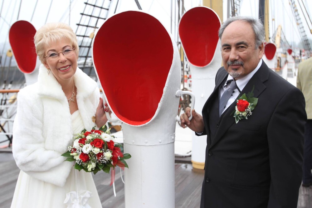 Trauung auf Schulschiff Deutschland
© DSV