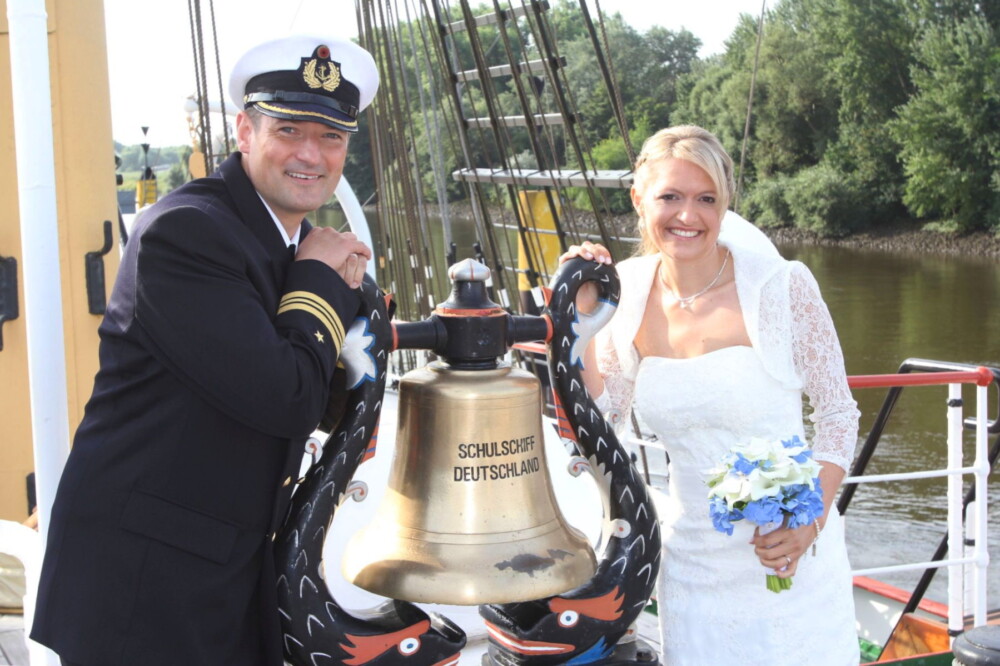Trauung auf Schulschiff Deutschland
© DSV